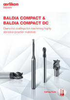 BALDIA<sup>®</sup> COMPACT & BALDIA<sup>®</sup> COMPACT DC - 압축 소결 분말 제품의 가공