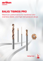 BALIQ<sup>®</sup> TISINOS PRO - 경화강 및 스테인리스강, 고온 합금에 대한 최대 성능 제공
