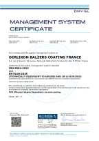 Quality Management System EN9100 France