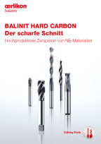 BALINIT<sup>®</sup> HARD CARBON - Extrem produktive Bearbeitung von Nichteisenmetallen