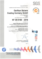 Quality Management System EN9100 Germany