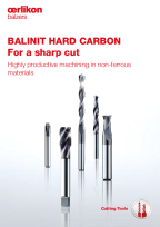 BALINIT<sup>®</sup> HARD CARBON - Highly productive machining in non-ferrous metals
