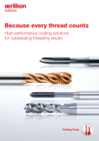 Because every thread counts - High-performance coating solutions for outstanding threading results