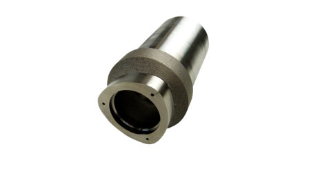 Additiv hergestellter, formschlüssiger Fitting zur Lasteinleitung in eine Hybridantriebswelle