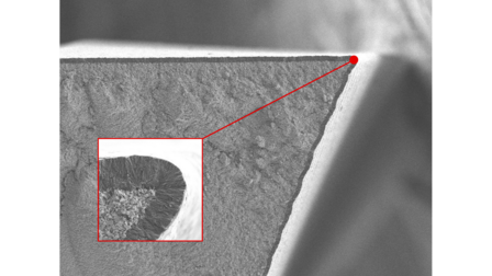 Developed with Oerlikon’s CVD plasma technology, BALDIA VARIA features a dense, nanocrystalline coating structure that promotes progressive wear behavior – enabling early wear detection for optimized tool performance. Image: Oerlikon