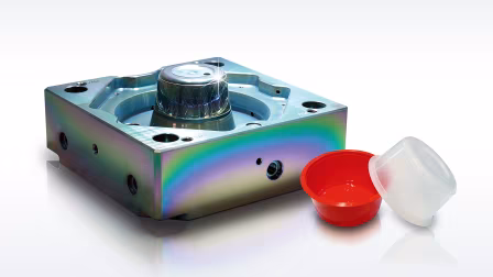 Molde revestido com BALINIT MOLDENA com cavidades