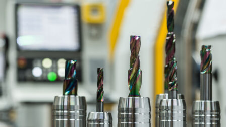 VHM-Schaftwerkzeuge, hier beschichtet mit BALINIT MAYURA, zählen zu den begehrtesten Produkten von YG-1. / Foto: Oerlikon Balzers