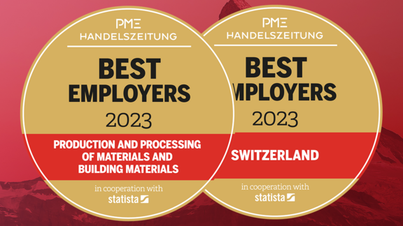 Handelszeitung/PME Switzerland's Best Employers for 2023