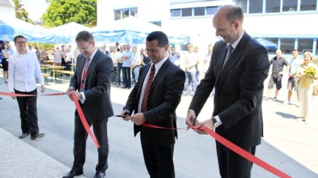 New 1,600 m² technology center opened