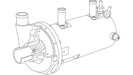 Fuell Cell Air Compressor
