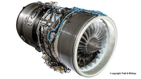 PW800-Turbotriebwerk von Pratt & Whitney