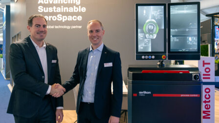 Digitalization in Aerospace: Oerlikon and MTU Aero Engines initiate establishment of a smart thermal spray factory