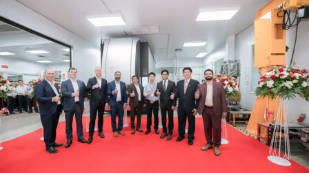 The inauguration of brand-new PVD coatings lane for the aerospace segment