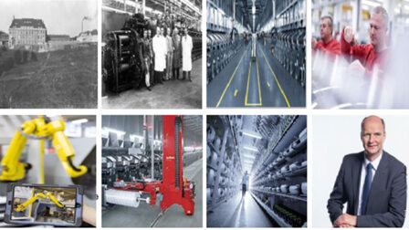 A pioneer of the manmade fiber industry –  Oerlikon Barmag celebrates its 100th anniversary 