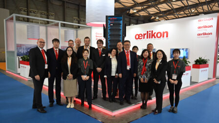 Oerlikon showed world premieres in China