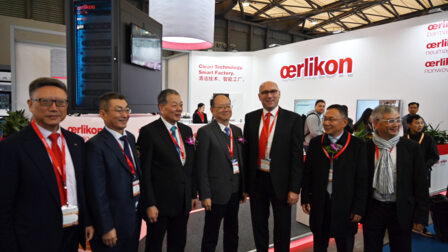 Oerlikon showed world premieres in China