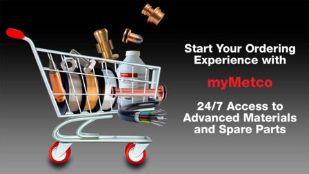 Oerlikon Metco Announces expansion of  myMetco™ E-commerce Site to European Customers