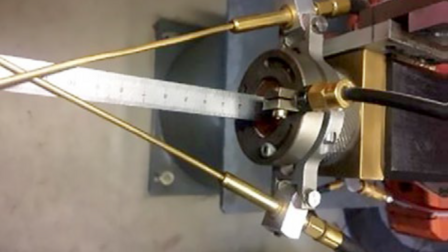 Setting up focused air-cooling jets.