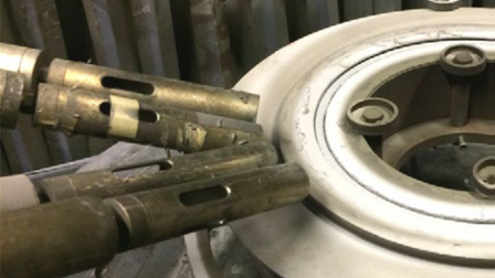 Application specific position of siphon air cooling jets.