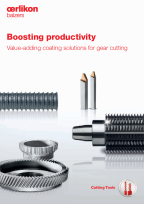 Boosting productivity - Value-adding solutions for gear cutting