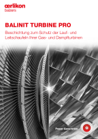 BALINIT TURBINE PRO - Herausragende Beschichtungen zum Schutz Ihrer Turbinenkomponenten