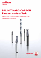BALINIT HARD CARBON - Mecanizado altamente productivo de metales no férricos