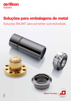 Soluções para embalagens de metal