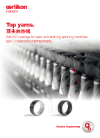 Spinning machines - Top yarns