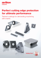 Perfect cutting edge protection for ultimate performance - Tailored coatings for demanding machining with inserts