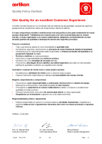 Política de qualidade