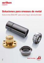 Soluciones para envases de metal