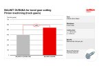 BALINIT DURANA - pinion gear machining (truck gears)