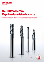 BALINIT<sup>®</sup> ALNOVA - Fresado fiable de los materiales más difíciles