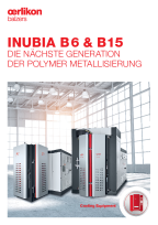 INUBIA B6 & B15 - Die nächste Generation der Polymer Metallisierung