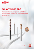 BALIQ<sup>®</sup> TISINOS PRO - Prozesssicheres Zerspanen gehärteter und rostfreier Stähle und hochwarmfester Legierungen