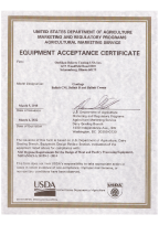 BALINIT<sup>®</sup> HARD CARBON USDA Hygiene Certificate