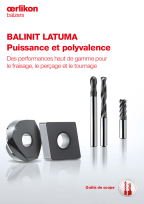 BALINIT<sup>®</sup> LATUMA - First-class performance in milling, drilling and turning