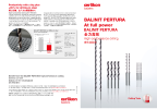 BALINIT<sup>®</sup> PERTURA – High-performance drilling