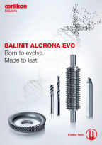 BALINIT ALCRONA EVO für Schneidewerkzeuge - Born to evolve. Made to last.