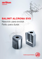 BALINIT ALCRONA EVO para ferramentas de formação - Nascido para evoluir. Feito para durar.