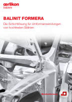 BALINIT<sup>®</sup> FORMERA für Umformanwendungen von hochfesten Stählen