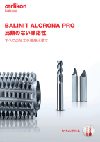 BALINIT<sup>®</sup> ALCRONA PRO - Universal machining at the highest level