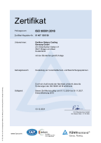 Multi-Site ISO Certificate 50001:2018, Germany